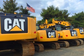 CAT Equipment Lined Up | Foley Inc.