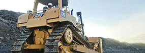 Shot of Caterpillar Heavy Equipment