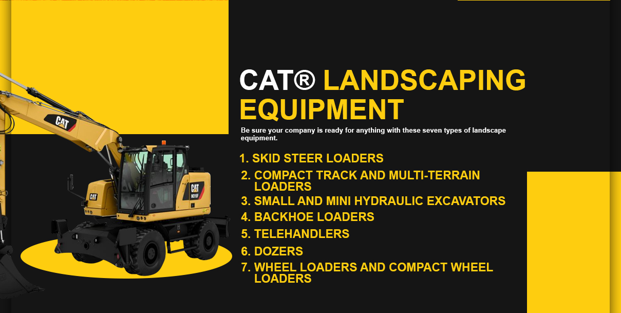 Cat Landscaping Equipment