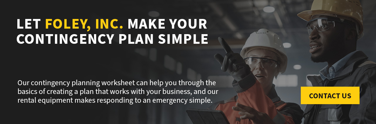 Let Foley, Inc. Make Your Contingency Plan Simple