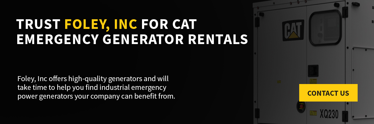Trust Foley, Inc. for Cat® Emergency Generator Rentals