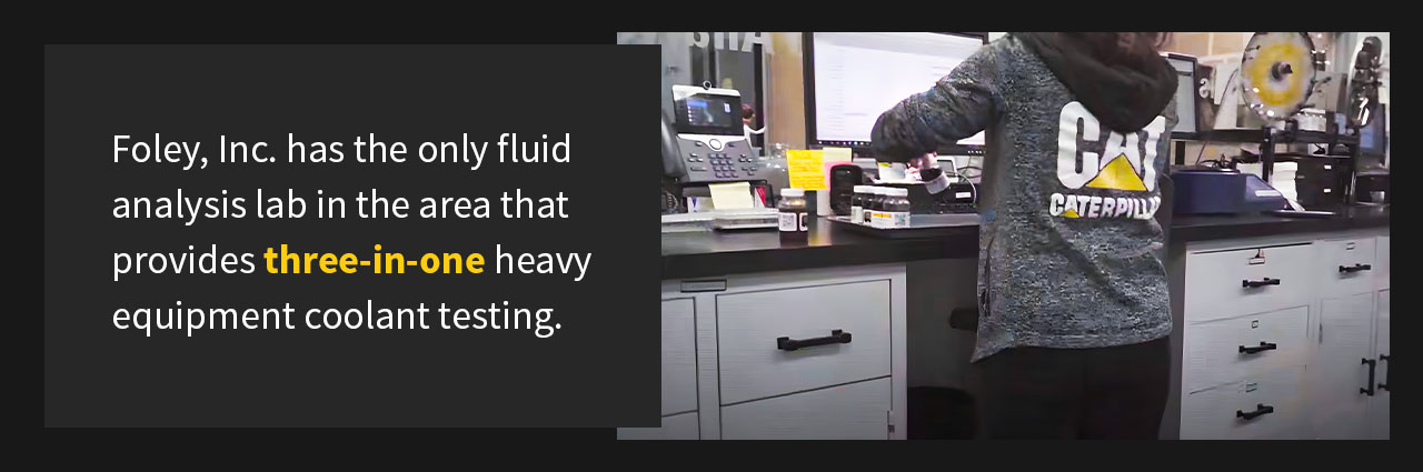 Why Choose Foley, Inc. for Coolant Analysis Testing?
