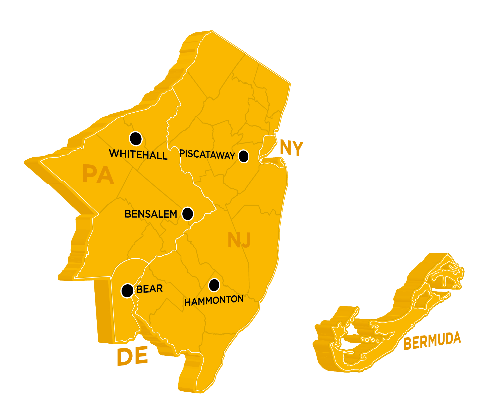 Foley Inc. Caterpillar Dealer NJ, PA, and DE Locations Served