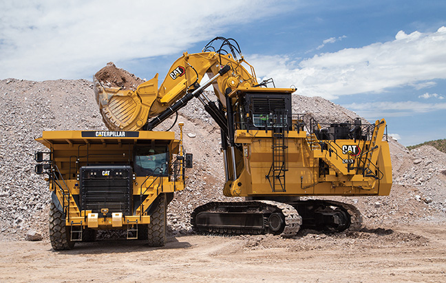 GeneralUseImages_Cat-6030-Hydraulic-Mining-Shovel-loading-truck