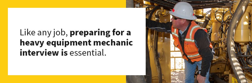 heavy equipment mechanic